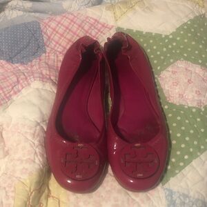 Tory Burch pink Flats